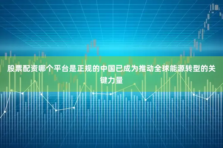 股票配资哪个平台是正规的中国已成为推动全球能源转型的关键力量
